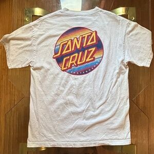 Vintage Santa Cruz Tee-shirt - Size Medium